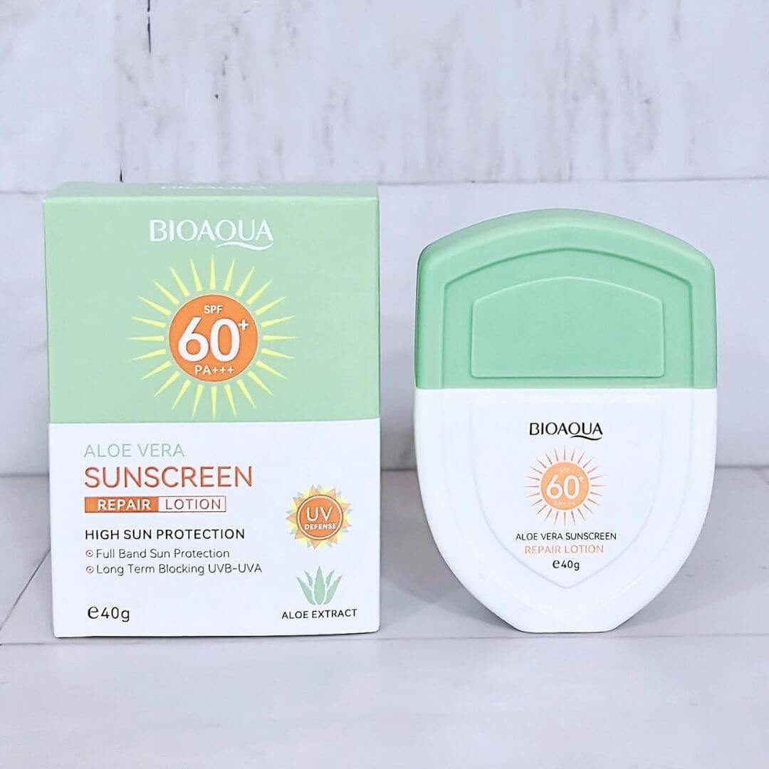 Protector Solar Aloe vera SPF 60+